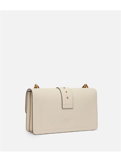 LOVE ONE CLASSIC PINKO | 105857.A0F1Z14Q BIANCO SETA-ANT. GOLD